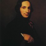 V. Tyranov. Portrait of I. K. Aivazovsky