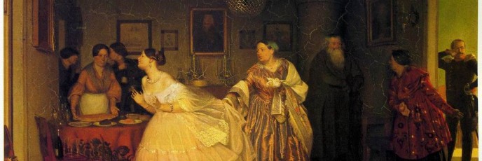 The Major’s Marriage Proposal. Pavel Andreyevich FEDOTOV