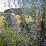 Haymaking time. Arkady Alexandrovich PLASTOV