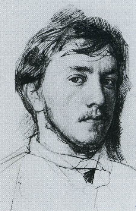 Self-Portrait. Valentin Alexandrovich SEROV