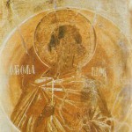 St. Akaky, fresco in the Church of Our Savior, Ilyin Street, Novgorod. Theophanes the GREEK
