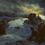 Night battle. Fyodor Pavlovich USYPENKO